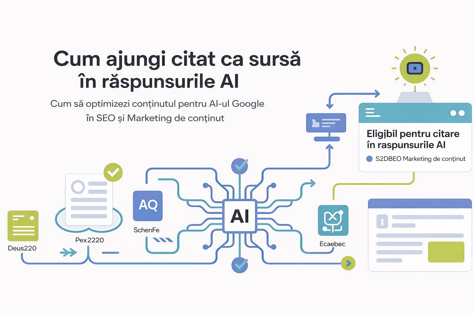 Cum optimizezi un articol pentru a fi citat în AI Search